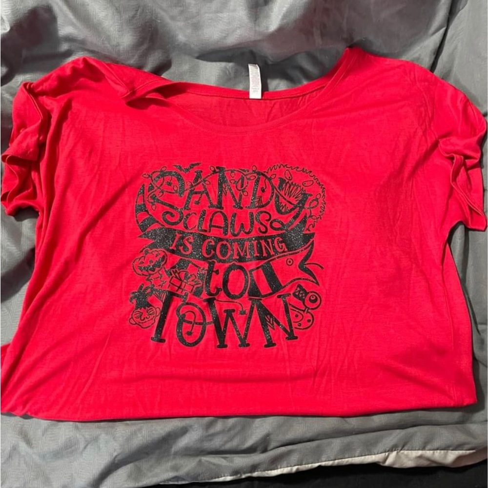 Glitter Ever After slouchy tee